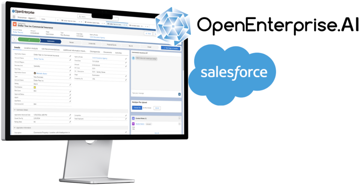 OpenEnterprise.AI Launches Insurance Solution on Salesforce AppExchange